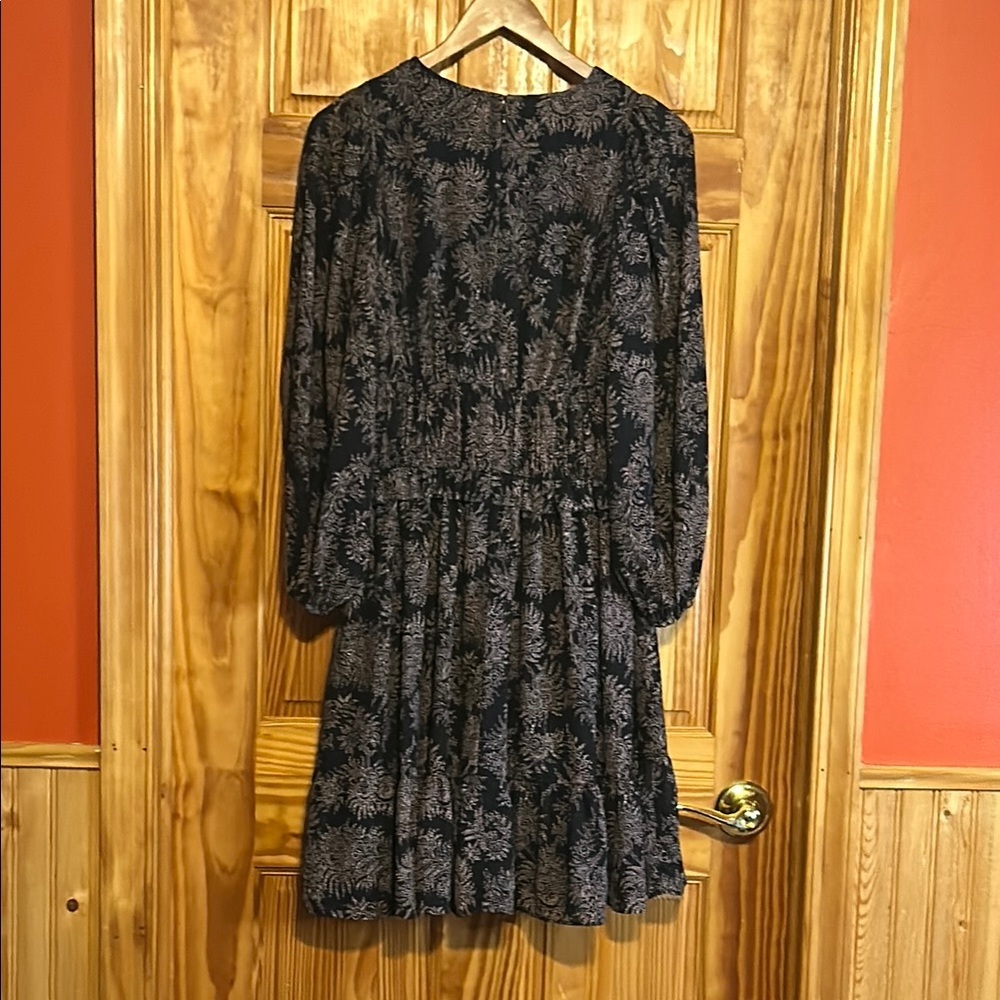 Ann Taylor Elegant Black Floral Dress - Picture 8 of 13